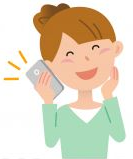 電話をする女性